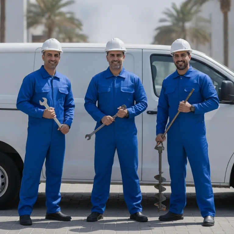 Geothermal Heating team in Sharjah
